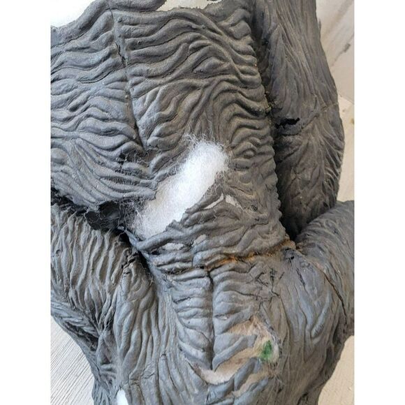 Vintage AS IS rubber attack black cat large Halloween pop decor - Picture 5 of 16